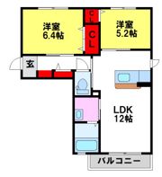 メゾン・ド・ラペの間取り画像