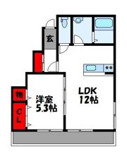 キャメロット内橋の間取り画像
