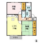 セジュール田島の間取り画像