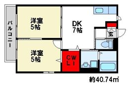 エトワール筑紫野の間取り画像