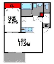 Starry箱崎の間取り画像