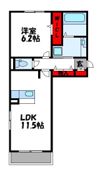 D-room戸原東の間取り画像