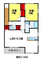 レジデンス武蔵IIIの間取り画像