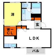 シンシア原田の間取り画像