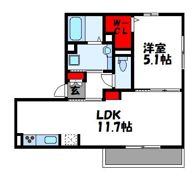 サンフィットハイツ十二号館の間取り画像