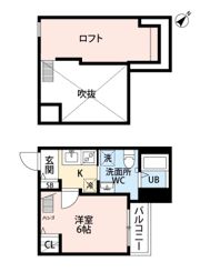 Tiare de Asuka（ティアラ ド アスカ）の間取り画像