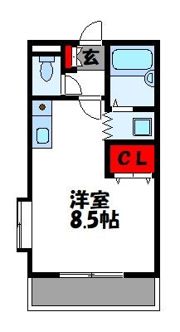 グランディール内橋 A棟の間取り画像