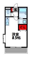 グランディール内橋 A棟の間取り画像