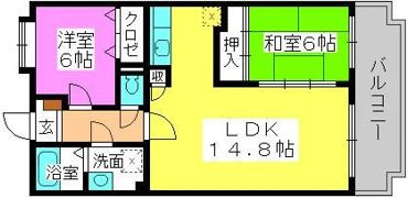 ヴィルヌーブの間取り画像