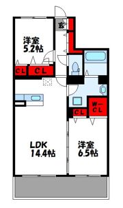 ステラセレニテの間取り画像