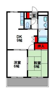 プチガーデンの間取り画像