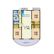 アスティオンノガミの間取り画像