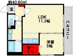 ステラ白木原の間取り画像