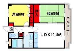 アネックスけやき通りの間取り画像