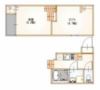 エルカンファ ドゥーエの間取り画像