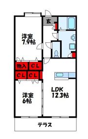 プロスパー20の間取り画像