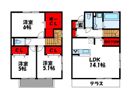 SantagardenA棟の間取り画像