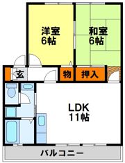 サンガーデンTMの間取り画像