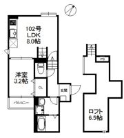 クレア多の津の間取り画像