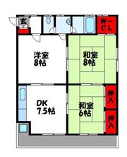 ハウス寺仙の間取り画像