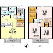 パークスクエア城南弐番館の間取り画像