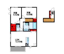 I・M・T SEMPRE HOUSE飛梅B棟の間取り画像
