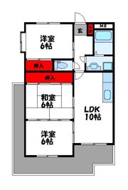 ファミール篠栗の間取り画像