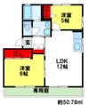 コンフォール・Tの間取り画像