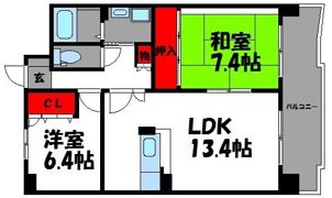 ラメイユールの間取り画像