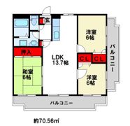 アネックスけやき通りの間取り画像