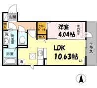 D-room愛宕の間取り画像