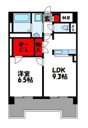 ピエスラルジュの間取り画像