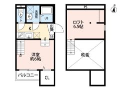 INFIELD箱崎（インフィールド）の間取り画像