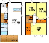 quadrate五条の間取り画像