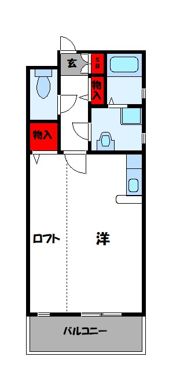 第七ホウシュウコーポ篠栗の間取り画像