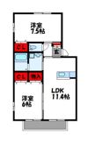 アドバンテイジ久山 弐番館の間取り画像