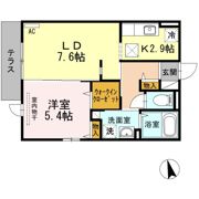 D-room西新の間取り画像