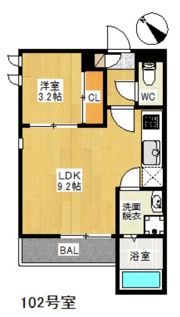 GRANDTIC エルドラード香椎の間取り画像