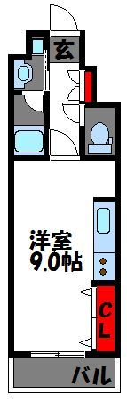 アイセレブ箱崎浪漫邸の間取り画像