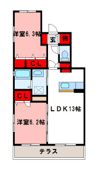 ステラ桜台の間取り画像