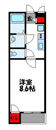 クレイノRYUTAの間取り画像
