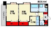 さくらマンション下大利の間取り画像