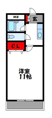 コーポフィレンツェの間取り画像