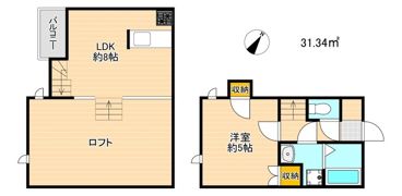 CB奈多ミルトの間取り画像