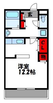 セゾンデルミエールの間取り画像