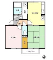 セジュール北園の間取り画像