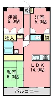 飯倉エトアールの間取り画像