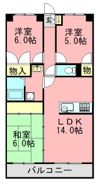 飯倉エトアールの間取り画像