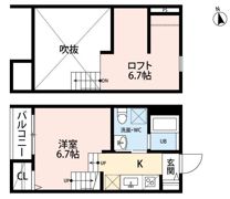 Rスクエア箱崎の間取り画像