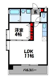エトワールメゾンの間取り画像